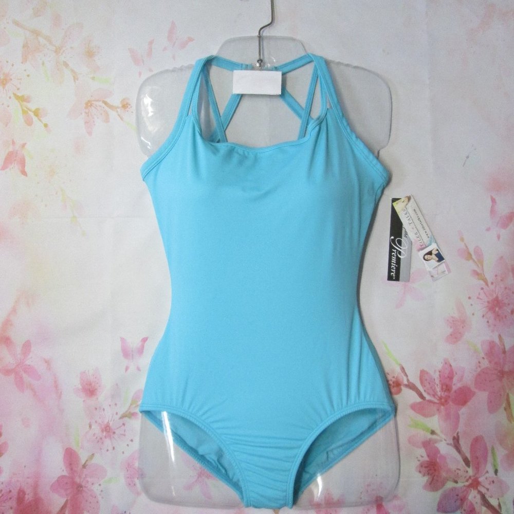 Leotard  LA or Tall - Fits MA or LA Body Wrappers Womens Dance Ballet Jazz Blue